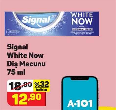 a101 signal white now fiyatı